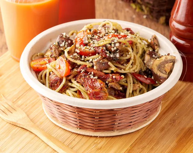 Mushroom & Pesto